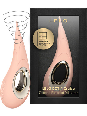 LELO: Dot Cruise, Pinpoint Clitoral Vibrator, peach