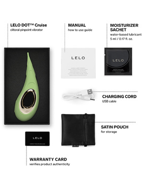 LELO: Dot Cruise, Pinpoint Clitoral Vibrator, pistachio