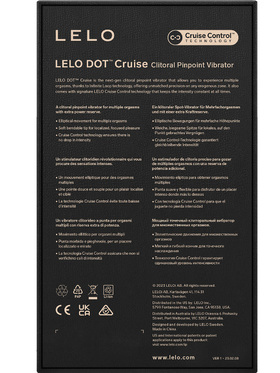 LELO: Dot Cruise, Pinpoint Clitoral Vibrator, lemon
