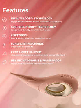 LELO: Dot Cruise, Pinpoint Clitoral Vibrator, lemon