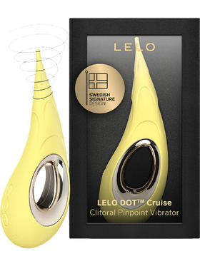 LELO: Dot Cruise, Pinpoint Clitoral Vibrator, lemon