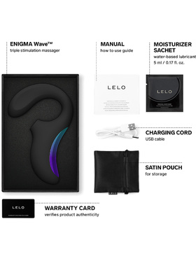 LELO: Enigma Wave, Tripple Stimulating Vibrator, black