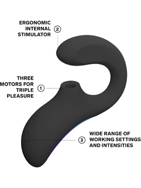 LELO: Enigma Wave, Tripple Stimulating Vibrator, black