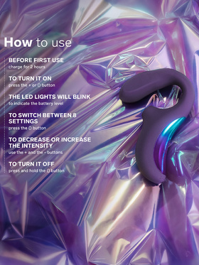 LELO: Enigma Wave, Tripple Stimulating Vibrator, black