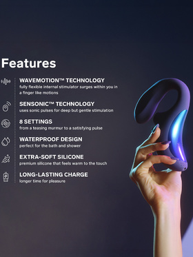 LELO: Enigma Wave, Tripple Stimulating Vibrator, purple