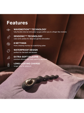 LELO: Soraya Beads, Vibrating Anal Beads, violet