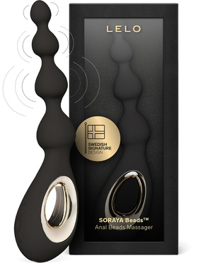 LELO: Soraya Beads, Vibrating Anal Beads, black