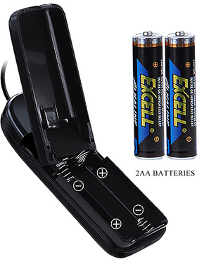 Baile: Ultra Harness with Multi-Speed Strap-On, 24 cm