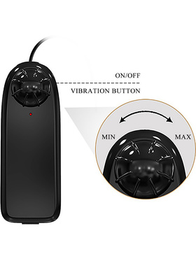 Baile: Ultra Harness with Multi-Speed Strap-On, 26 cm