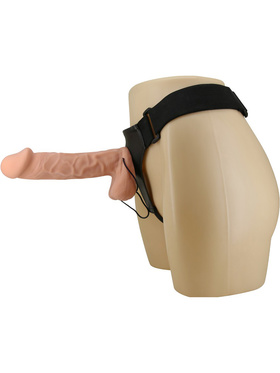 Baile: Ultra Harness with Multi-Speed Strap-On, 26 cm