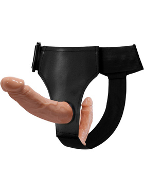 Baile: Ultra Harness with Double Dildos Strap-On