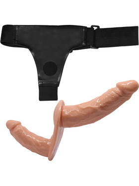 Baile: Ultra Harness with Double Dildos Strap-On