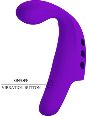 Pretty Love: Gorgon, Fingering Vibrator, purple