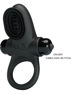 Pretty Love: Vibrant Penis Ring 2, black