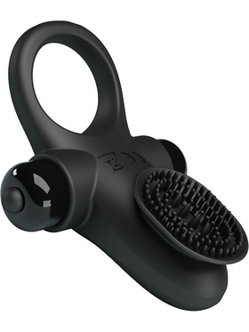 Pretty Love: Vibrant Penis Ring 2, black