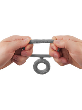 Shaft: Model D Double C-Ring, Size 2 (Medium), grey