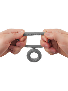 Shaft: Model D Double C-Ring, Size 3 (Large), grey