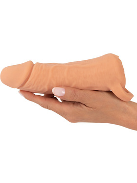 Nature Skin: 2in1 Extension + Masturbator, medium