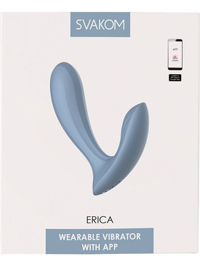 Svakom: Erica, Wearable Vibrator with App, blue
