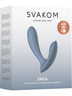 Svakom: Erica, Wearable Vibrator with App, blue