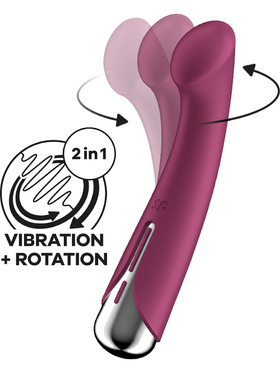 Satisfyer: Spinning G-Spot 1, Rotating Vibrator, red