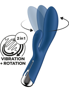 Satisfyer: Spinning Rabbit 1, Rotating Vibrator, blue