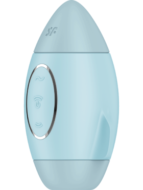 Satisfyer: Mission Control, Double Air Pulse Vibrator, blue