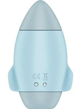 Satisfyer: Mission Control, Double Air Pulse Vibrator, blue