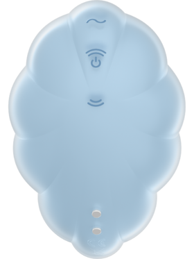 Satisfyer: Cloud Dancer, Double Air Pulse Vibrator, blue 