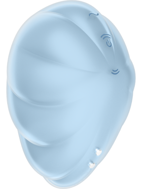 Satisfyer: Cloud Dancer, Double Air Pulse Vibrator, blue 