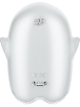 Satisfyer: Glowing Ghost, Double Air Pulse Vibrator, white