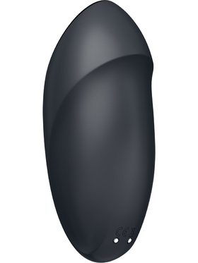 Satisfyer: Tap & Climax 1, Lay-On Vibrator, black