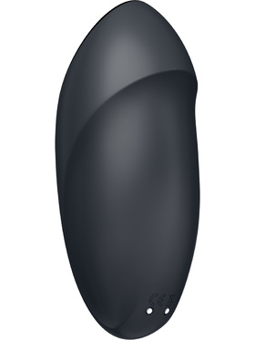 Satisfyer: Tap & Climax 1, Lay-On Vibrator, black