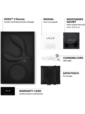 LELO: Hugo 2 Remote, black