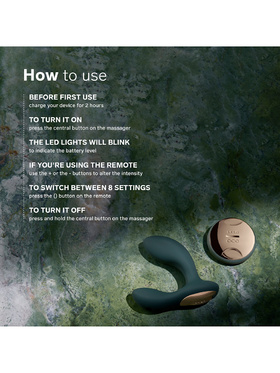 LELO: Hugo 2 Remote, black