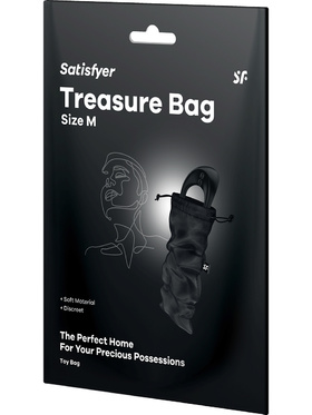 Satisfyer: Treasure Bag M, black