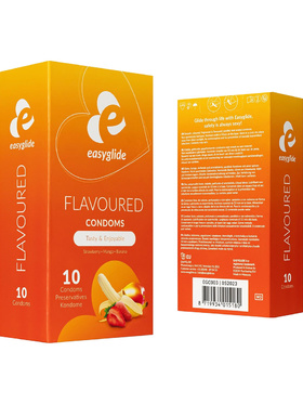 EasyGlide: Flavored Condoms, 10-pack