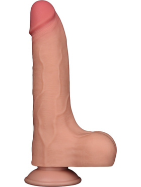 LoveToy: Sliding-Skin Dildo, 22 cm, light