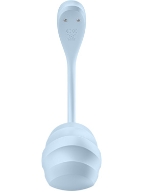 Satisfyer Connect: Smooth Petal, Wearable Vibrator, blue
