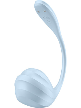 Satisfyer Connect: Smooth Petal, Wearable Vibrator, blue