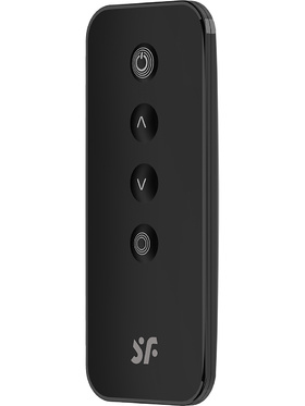 Satisfyer Connect: Ribbed Petal, Wearable Vibrator, black