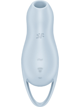 Satisfyer: Pocket Pro 1, Double Air Pulse Vibrator, blue