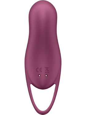 Satisfyer: Pocket Pro 1, Double Air Pulse Vibrator, red