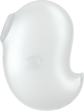 Satisfyer: Cutie Ghost, Double Air Pulse Vibrator, white
