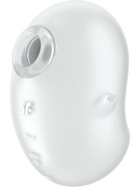 Satisfyer: Cutie Ghost, Double Air Pulse Vibrator, white