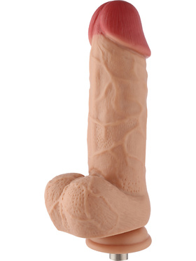 Auxfun: Realistic Thick Dildo 3XLR Attachment, 22 cm