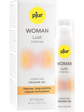 Pjur Woman: Lust Intense, Vibrating Orgasm Gel, 15 ml