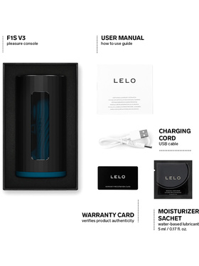 LELO: F1S V3 Pleasure Console Masturbator, blue