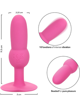 California Exotic: First Time, Vibrating Beaded Probe, pink