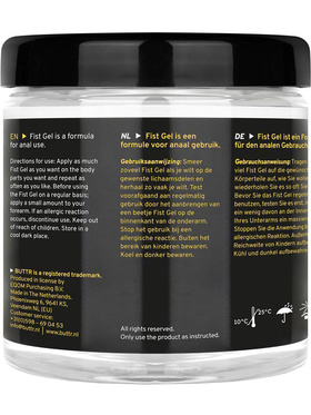 BUTTR: Non-Sticky Fist Gel, 500 ml